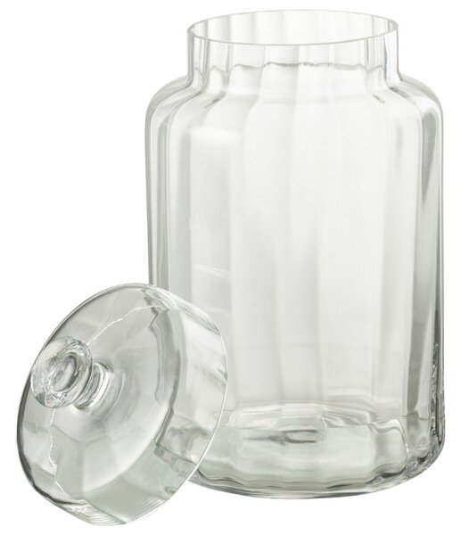 Skleněná dóza J-line Eliano 5,6 l