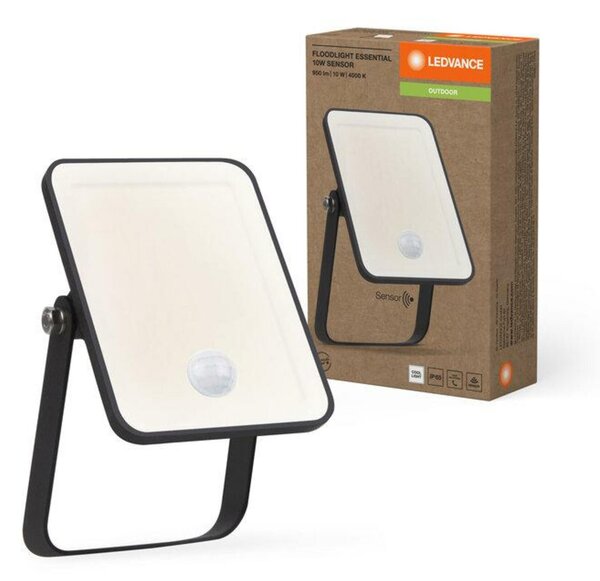 LEDVANCE LED reflektor Floodlight Essential Sensor 10W 4000K 4058075768215