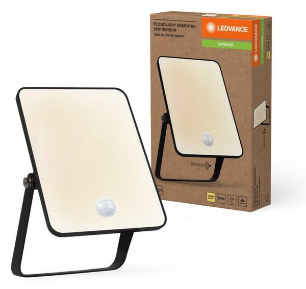 LEDVANCE LED reflektor Floodlight Essential Sensor 20W 3000K 4058075768253