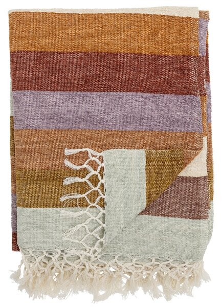 Barevný pléd Bloomingville Lucilla 150 x 125 cm