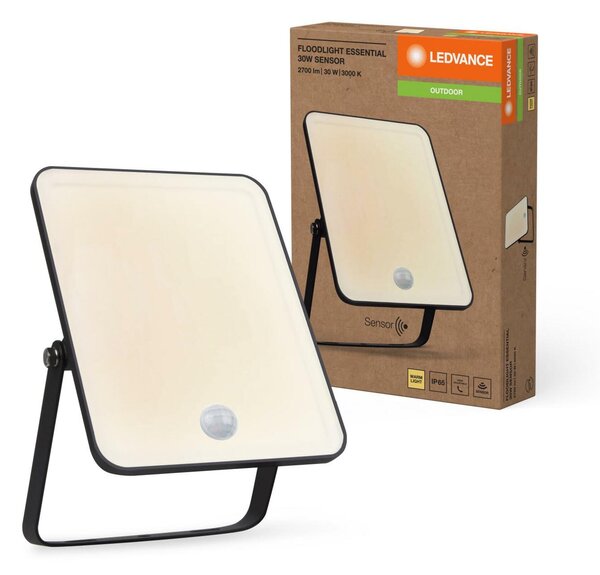 LEDVANCE LED reflektor Floodlight Essential Sensor 30W 3000K 4058075768314