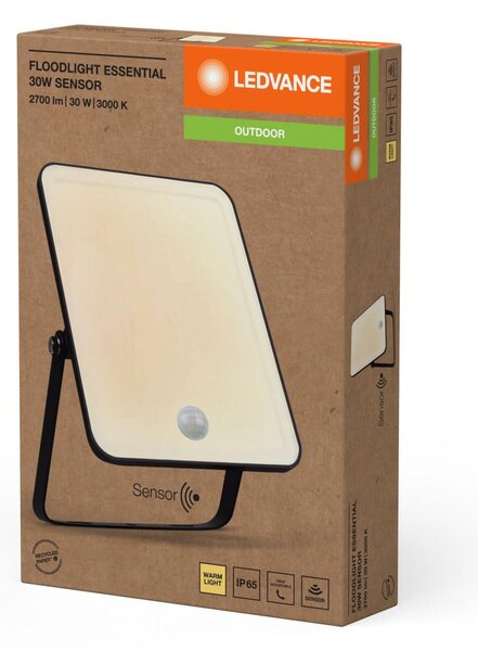 LEDVANCE LED reflektor Floodlight Essential Sensor 30W 3000K 4058075768314
