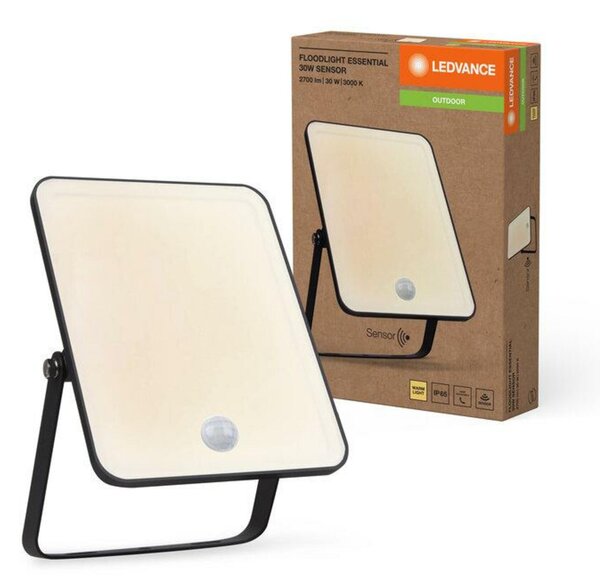 LEDVANCE LED reflektor Floodlight Essential Sensor 30W 3000K 4058075768314