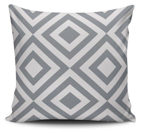 ASIR Dekorační polštářek ŠEDÝ VZOR bavlna/polyester 43 cm