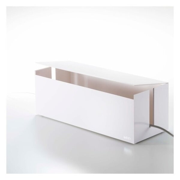 Bílý box na nabíječky YAMAZAKI Web Cable Box