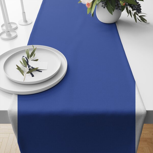 Jednobarevná bavlněná látka, 125 g/m², šíře 160 cm, chabrová