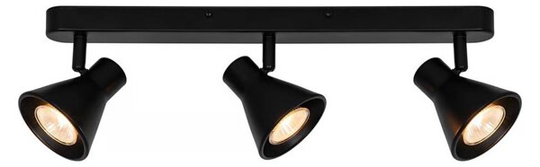Nordlux - Bodové svítidlo EIK 3xGU10/35W/230V černá