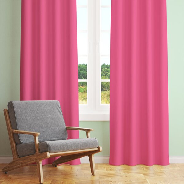 Jednobarevná bavlněná látka, 125 g/m², šíře 160 cm, amarantová