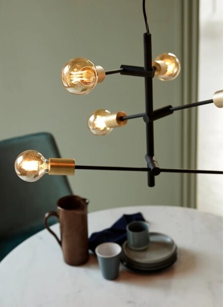 Nordlux - Lustr na lanku JOSEFINE 6xE27/25W/230V