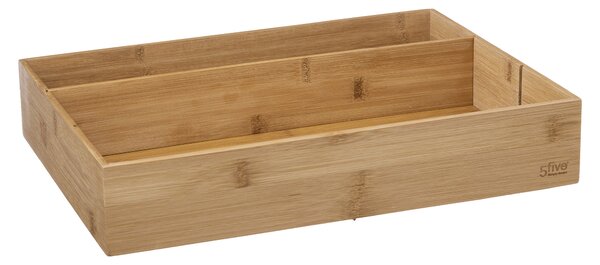 Organizér na kosmetiku BAMBOO, 3 přihrádky