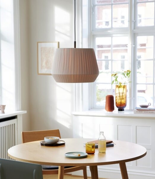 Nordlux - Lustr na lanku DICTE 1xE27/60W/230V pr.40 cm béžová