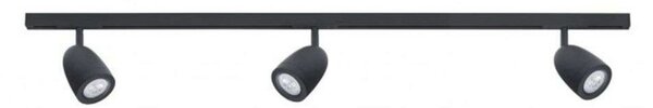 Stropní Lampa ANTIDARK, Černá, Obývací pokoj, Kov