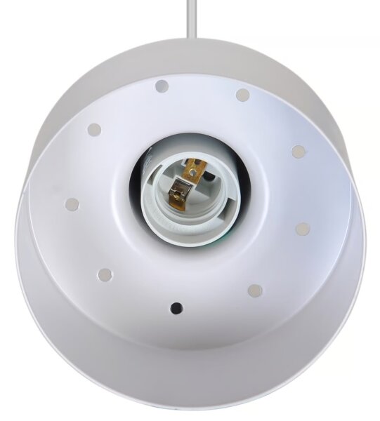 Nordlux - Lustr na MATIS 1xE27/40W/230V bílá