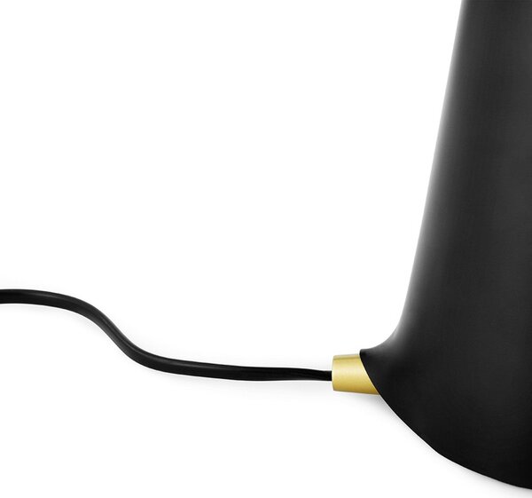 Stolní lampa Normann Copenhagen, Černá, Obývací pokoj, Kov
