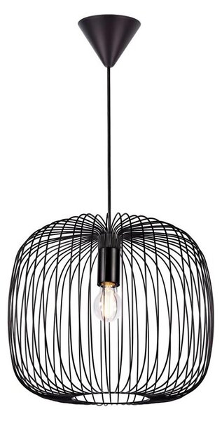 Nordlux - Lustr na lanku BERONI 1xE27/60W/230V černá pr. 40 cm