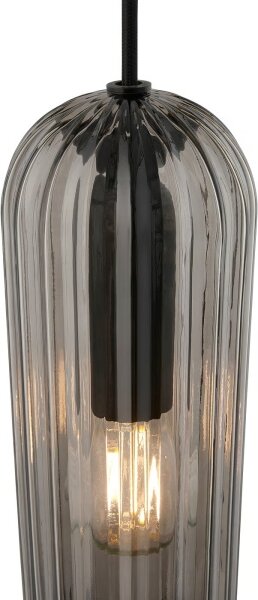 Nordlux - Lustr na lanku MIELLA 1xE27/25W/230V kouřová