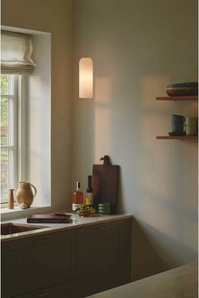 Nordlux - Lustr na lanku MIELLA 1xE27/25W/230V bílá