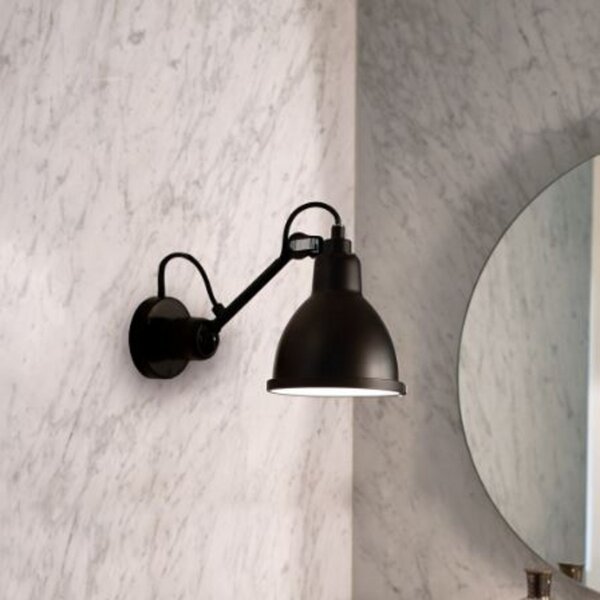 Nástěnná Svítidla Lampe Gras, Černá, Koupelna, Kov, Design