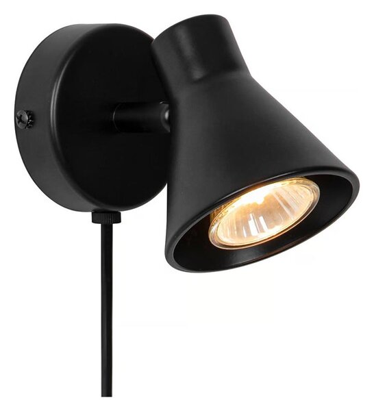 Nordlux - Nástěnné svítidlo EIK 1xGU10/35W/230V černá