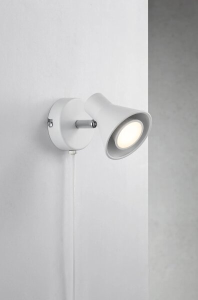 Nordlux - Nástěnné svítidlo EIK 1xGU10/35W/230V bílá