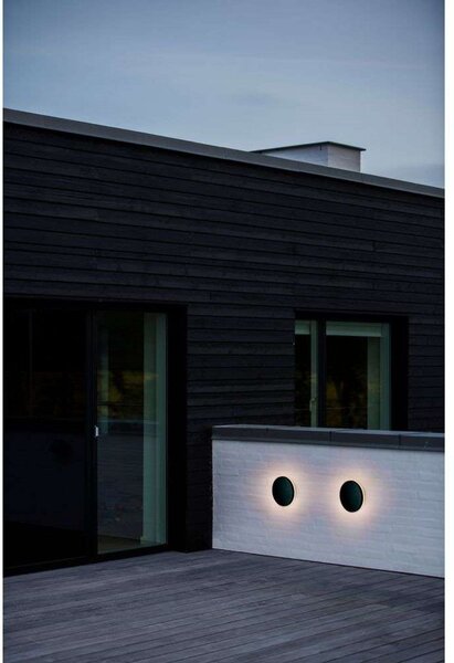 Artego Round LED Nástěnné Svítidlo Black - Nordlux