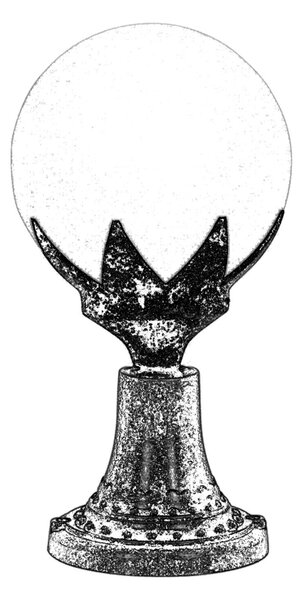 ASIR Venkovní lampa BSU-68209 hnědá