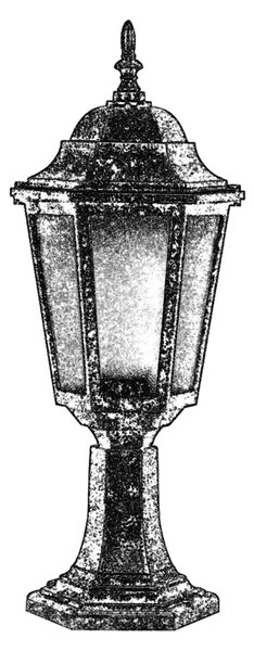 ASIR Venkovní lampa BSU-68188 hnědá