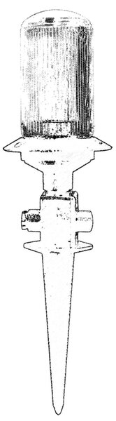 ASIR Venkovní lampa BBO-68162 černá