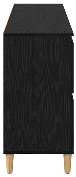 Konzole 3 ks Černý dub 60 x 35 x 70 cm Kompozitní dřevo 3415591