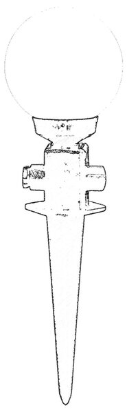 ASIR Venkovní lampa BBO-68171 černá
