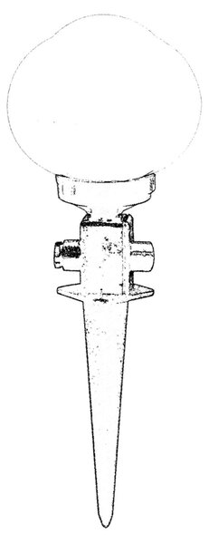 ASIR Venkovní lampa BBO-68172 černá