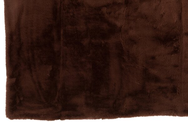 -25 % Dny MOMENTI– Hnědý pléd J-line Hogie 180 x 130 cm