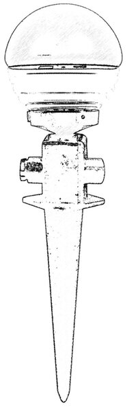 ASIR Venkovní lampa BBO-68170 černá