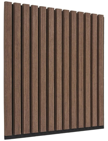 Nordic Living Ořechový akustický panel Zuis 52 x 52 cm