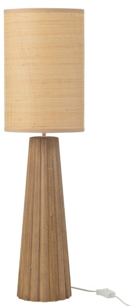 Dřevěná stolní lampa J-line Baya 78 cm