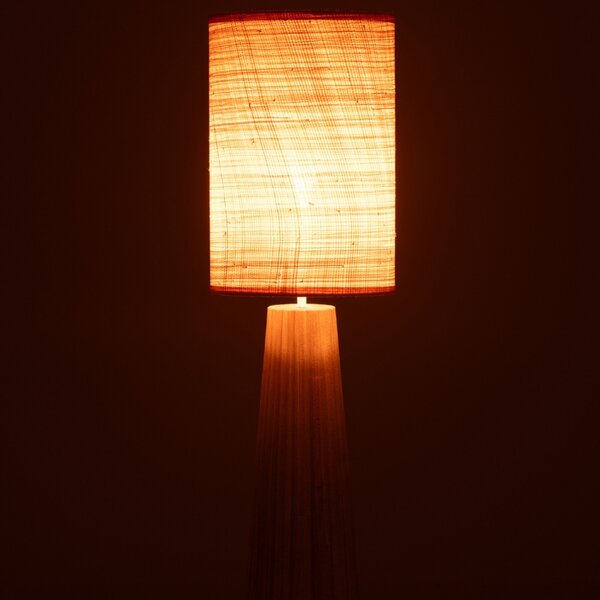 Dřevěná stolní lampa J-line Baya 78 cm