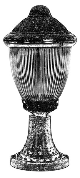 ASIR Venkovní lampa BSU-68210 hnědá