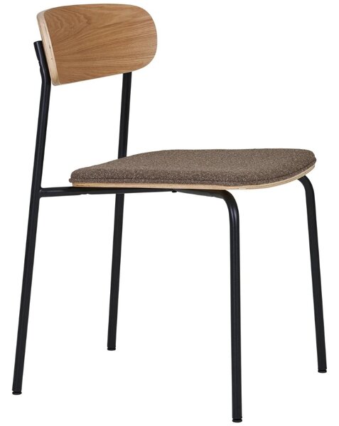 Nordic Living Dřevěná jídelní židle Estapona