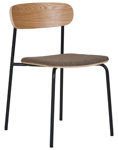 Nordic Living Dřevěná jídelní židle Estapona