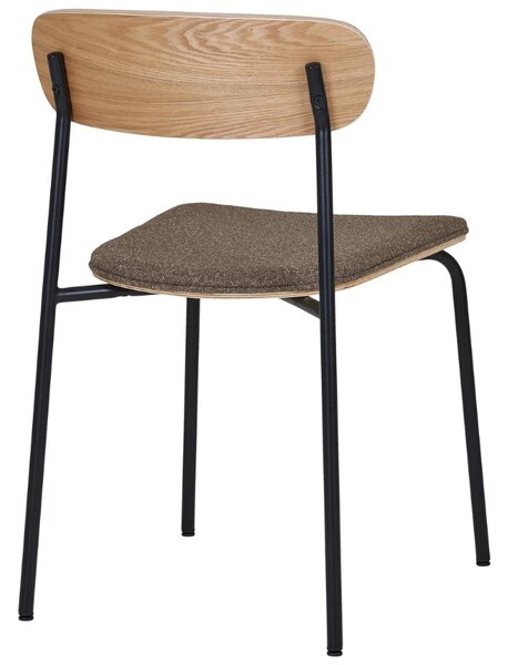 Nordic Living Dřevěná jídelní židle Estapona