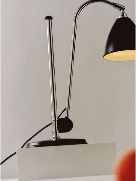 Stolní lampa GUBI, Černá, Obývací pokoj, Kov