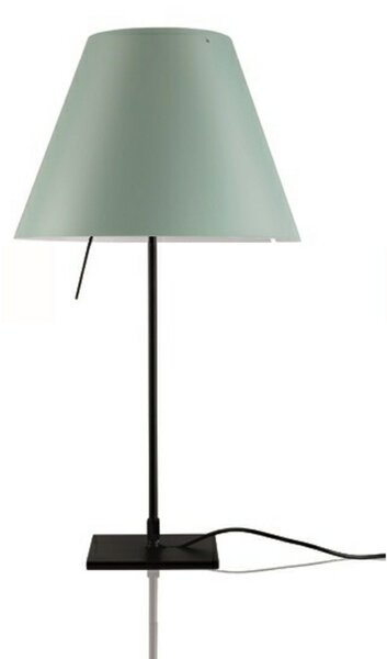Stolní lampa Luceplan, Zelená, Obývací pokoj, Hliník