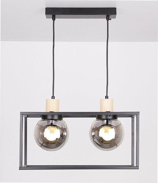 Candellux Závěsný lustr Retro pro žárovku 2x E27 32-00750