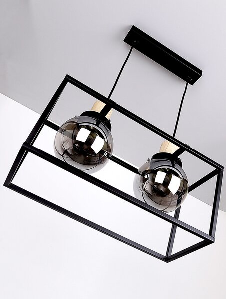 Candellux Závěsný lustr Retro pro žárovku 2x E27 32-00750