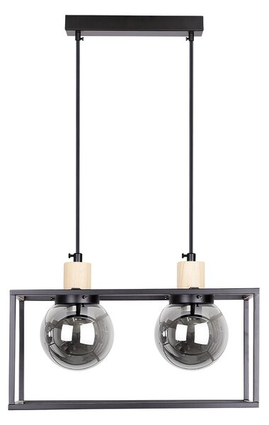 Candellux Závěsný lustr Retro pro žárovku 2x E27 32-00750