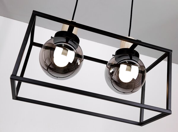 Candellux Závěsný lustr Retro pro žárovku 2x E27 32-00750
