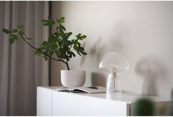 Stolní lampa Globen Lighting, Transparentní, Obývací pokoj, Sklo