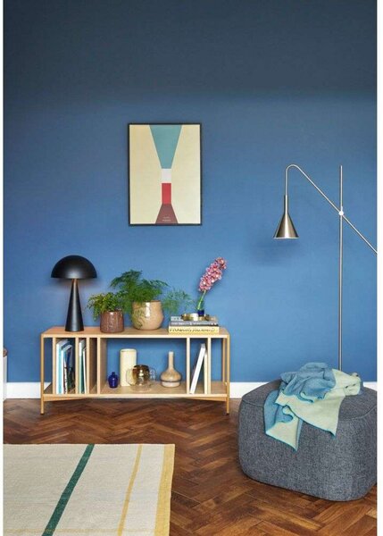 Stolní lampa Hübsch, Černá, Obývací pokoj, Kov, Design