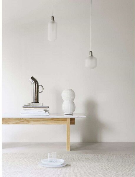 Závěsná svítidlo Normann Copenhagen, Bílá, Obývací pokoj, Sklo