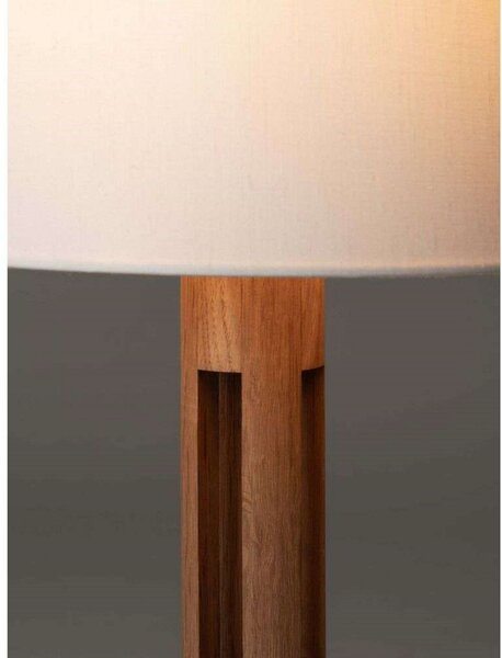 Stolní lampa Santa & Cole, stmívatelné, Bílá, Obývací pokoj, Dřevo